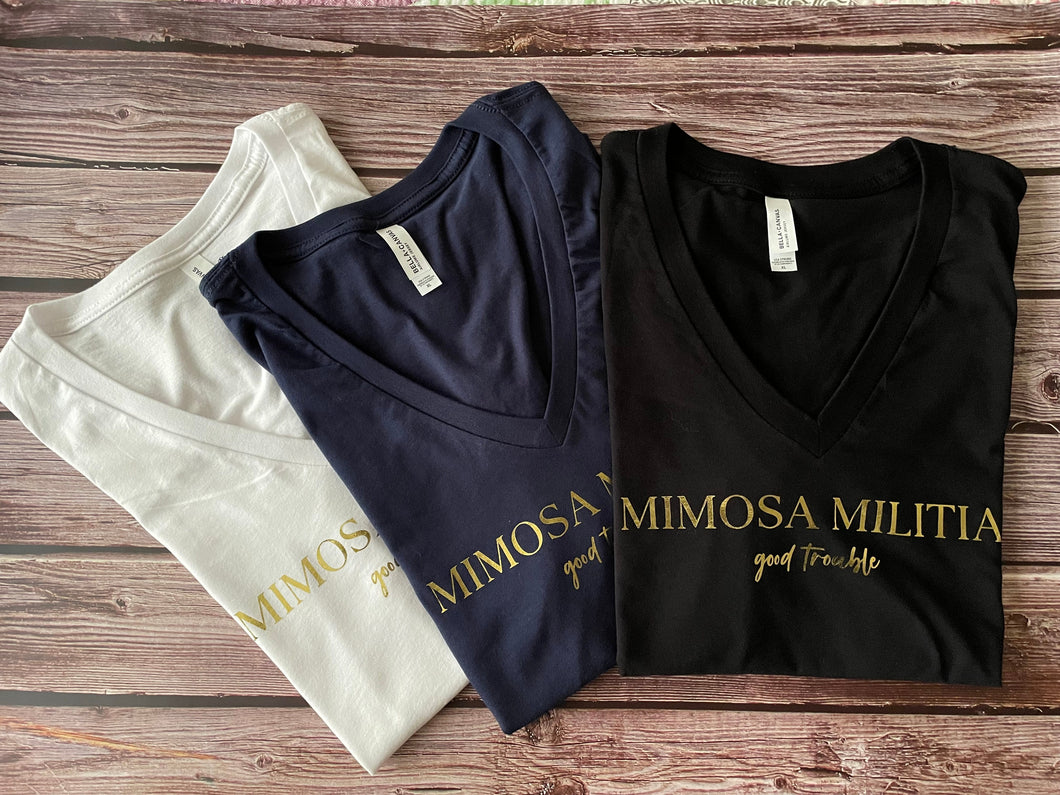 Celebrity Deep V-Neck Tee - BEST SELLER!