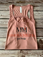 Load image into Gallery viewer, Flowy Racerback Tank with Classic Logo
