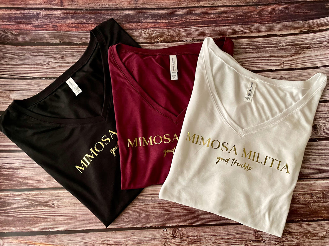 Celebrity Relaxed V-Neck Tee