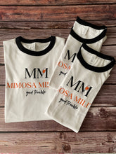 Load image into Gallery viewer, Women&#39;s Ringer Tee - White/Navy
